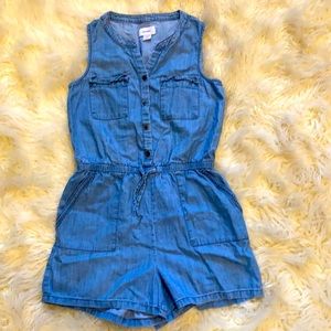 A blue denim Old Navy jumper!